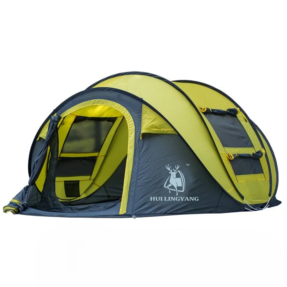Outdoor Throw Pop-Up Tent (2-4 Person)