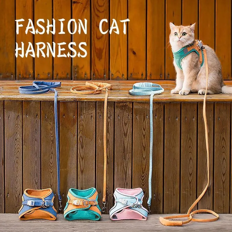 PawProwl - Escape Proof Cat Vest Harness and Leash Set