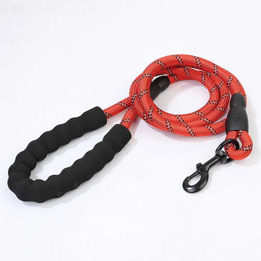 PAWS ASIA 2021 Manufacturers Wholesale Custom PVC Nylon Reflective Luxury Running Heavy Duty Rope Dog Leash