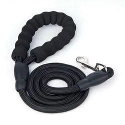 PAWS ASIA Factory 2021 New Pet Products Low MOQ Reflective Premium Rope Anti Slip Handle Dog Leash With Hook