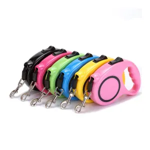 PAWS ASIA Factory Custom Plastic Chew Proof Retractable Nylon Strong Walking Dog Leash