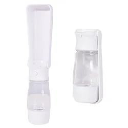 PAWS ASIA Factory Plastic Foldable Outdoor Walking Pet Drink Dog Water Bottle Feeder For Hiking