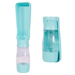 PAWS ASIA Factory Plastic Foldable Outdoor Walking Pet Drink Dog Water Bottle Feeder For Hiking