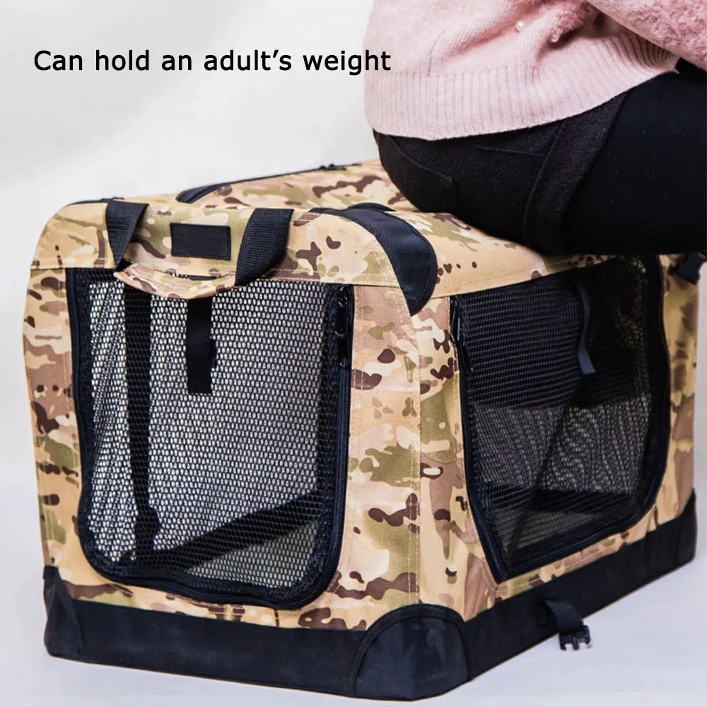 PAWS ASIA Manufacturers Portable Oxford Large Foldable Car Dog Cage Cat Outdoor Pet Tent Kennels