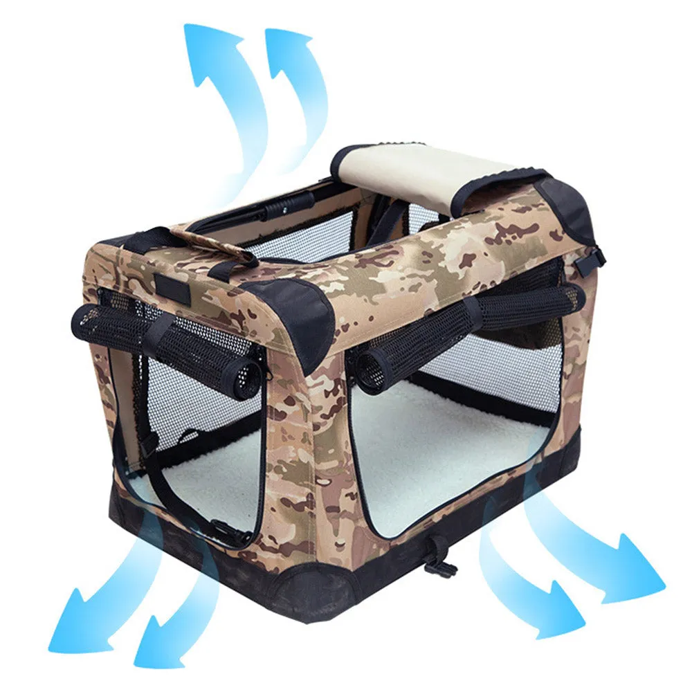 PAWS ASIA Manufacturers Portable Oxford Large Foldable Car Dog Cage Cat Outdoor Pet Tent Kennels