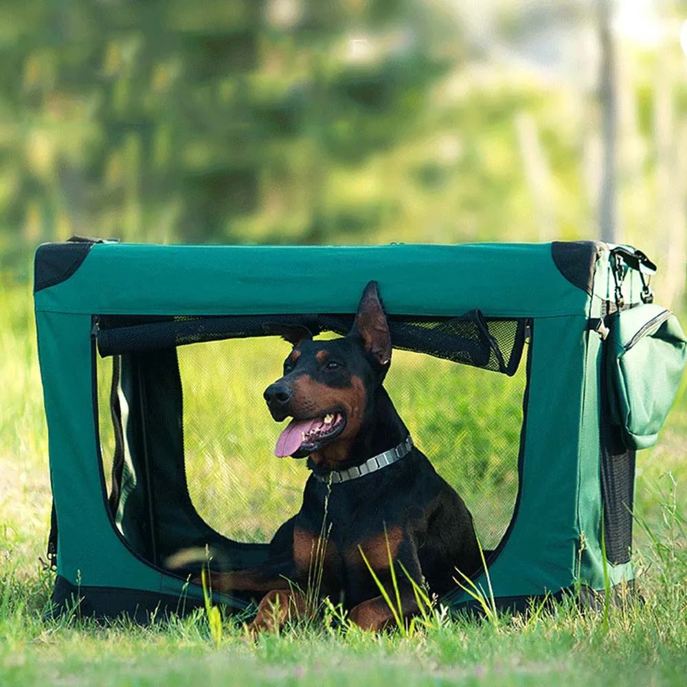 PAWS ASIA Manufacturers Portable Oxford Large Foldable Car Dog Cage Cat Outdoor Pet Tent Kennels