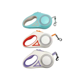 PAWS ASIA Suppliers Hot Selling Pet Accessories Luxury Fashion Retractable LED Light Dog Leash 3m