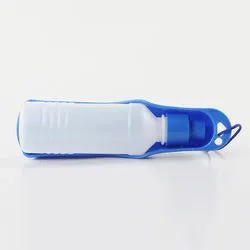 PAWS ASIA Suppliers Wholesale Outdoor Travel Portable Foldable Nozzle Water Bottles Pet For Drinking Dog Cat 300ML