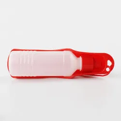 PAWS ASIA Suppliers Wholesale Outdoor Travel Portable Foldable Nozzle Water Bottles Pet For Drinking Dog Cat 300ML