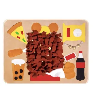 POOZPET Nosework Snuffle Mat For Dogs (Happy Puppy Meal)