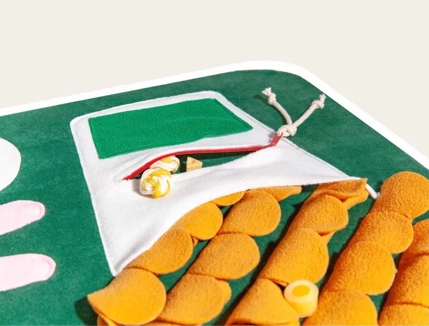 POOZPET Nosework Snuffle Mat For Dogs (Hong Kong Tea Restaurant)