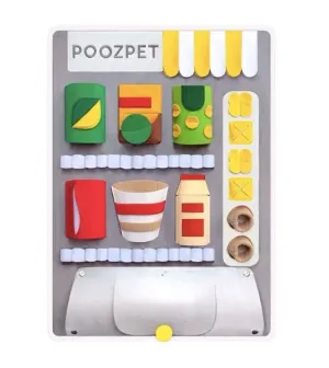 POOZPET Nosework Snuffle Mat For Dogs (Vending Machine)