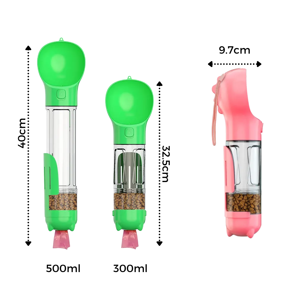 Portable Pet Feeder & Water Bottle