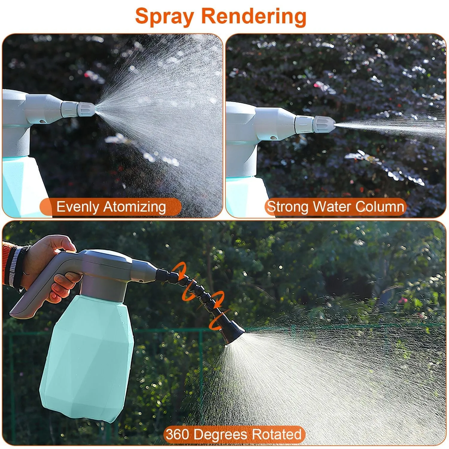 Rechargeable Handheld Automatic Electric Spray Bottle