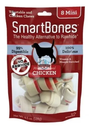 SmartBones Rawhide-free Chicken Flavor Mini Dog Chews