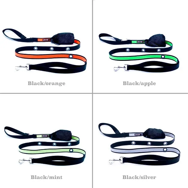Smoochy Poochy 2tone Hands Free Leash 1" Wide