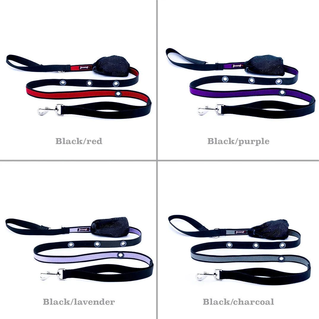 Smoochy Poochy 2tone Hands Free Leash 1" Wide