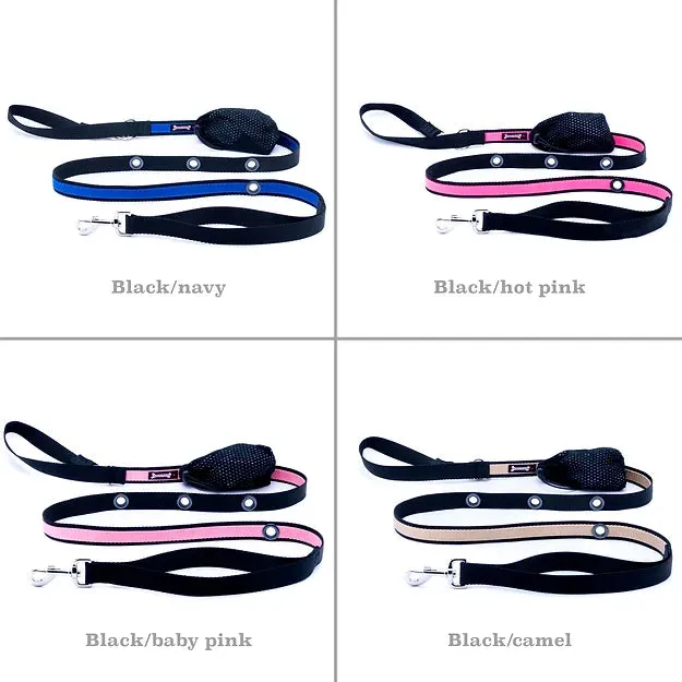 Smoochy Poochy 2tone Hands Free Leash 1" Wide