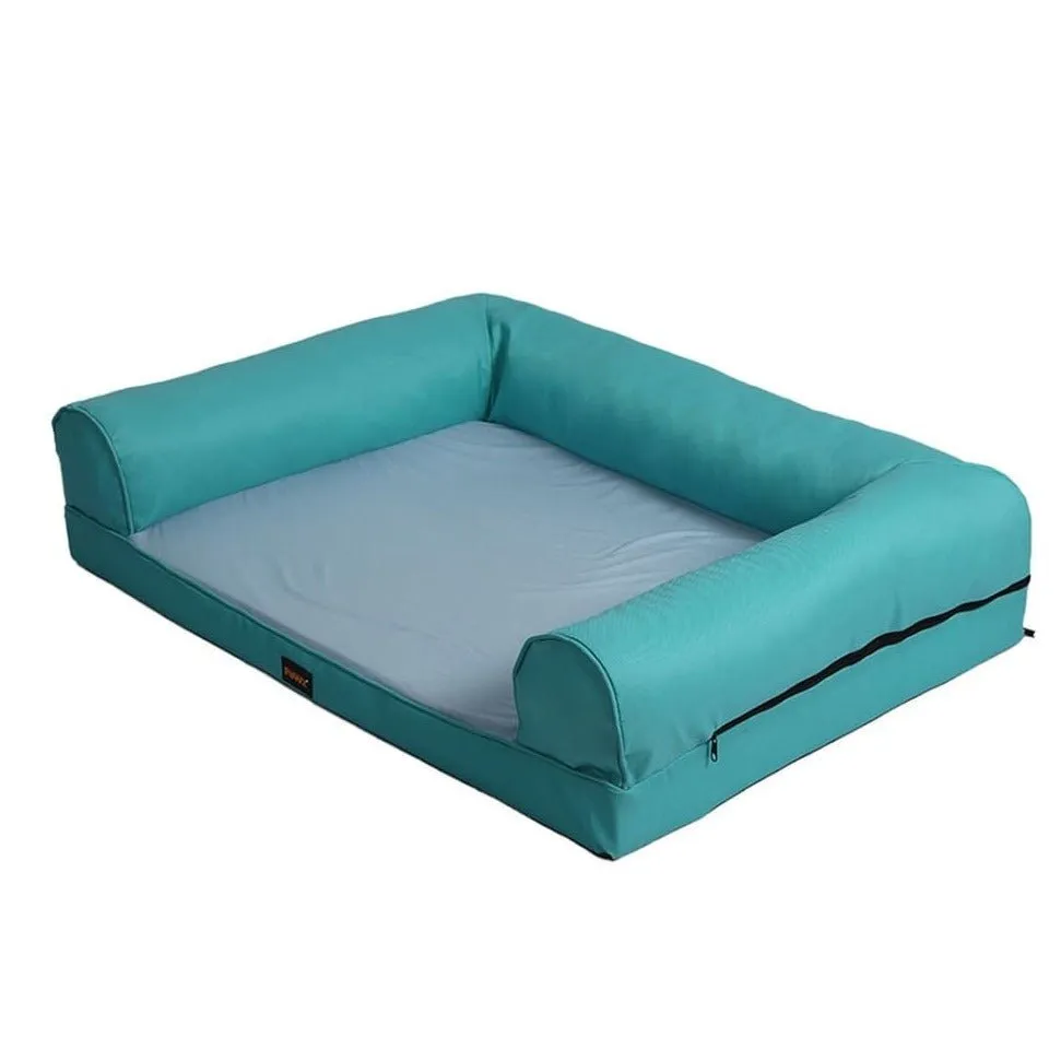 Summer Cooling Insect Prevention Dog Bed Sofa - Teal