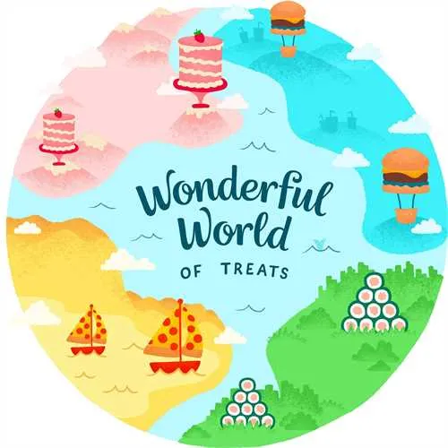 Wonderful World of Treats | Wheat Gluten Free, Natural Hand Baked Dog Biscuits | Pizza Pepperoni - 50g