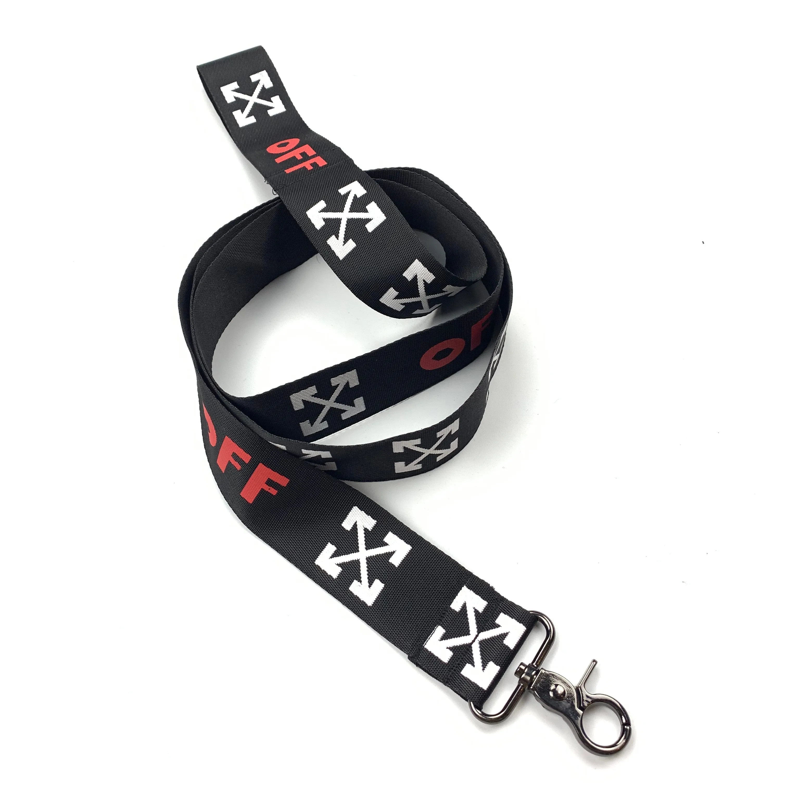 Woof-White Black Harness & Leash Set